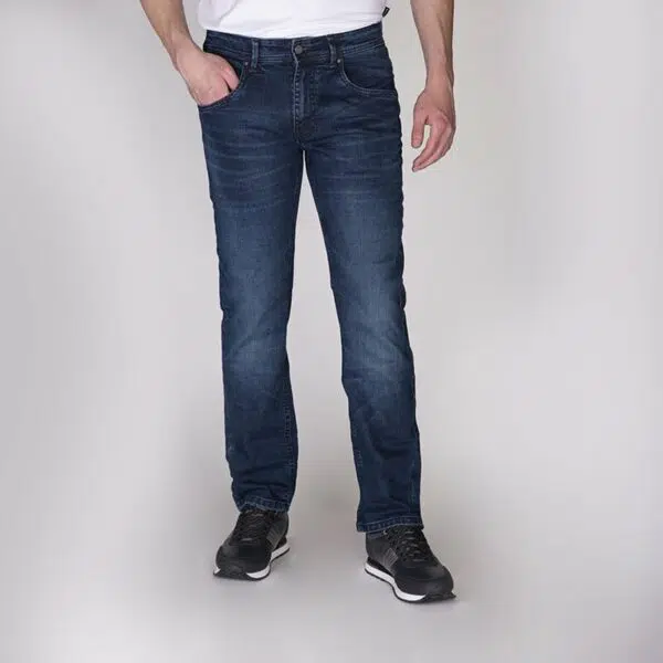 Παντελόνι jean ελαστικό με λίγο ξέβαμμα Marcus