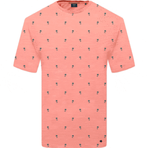 T-shirt all over print flama Double TS-191 lt. coral