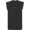 Sleeveless t-shirt print Double TSL-10 black