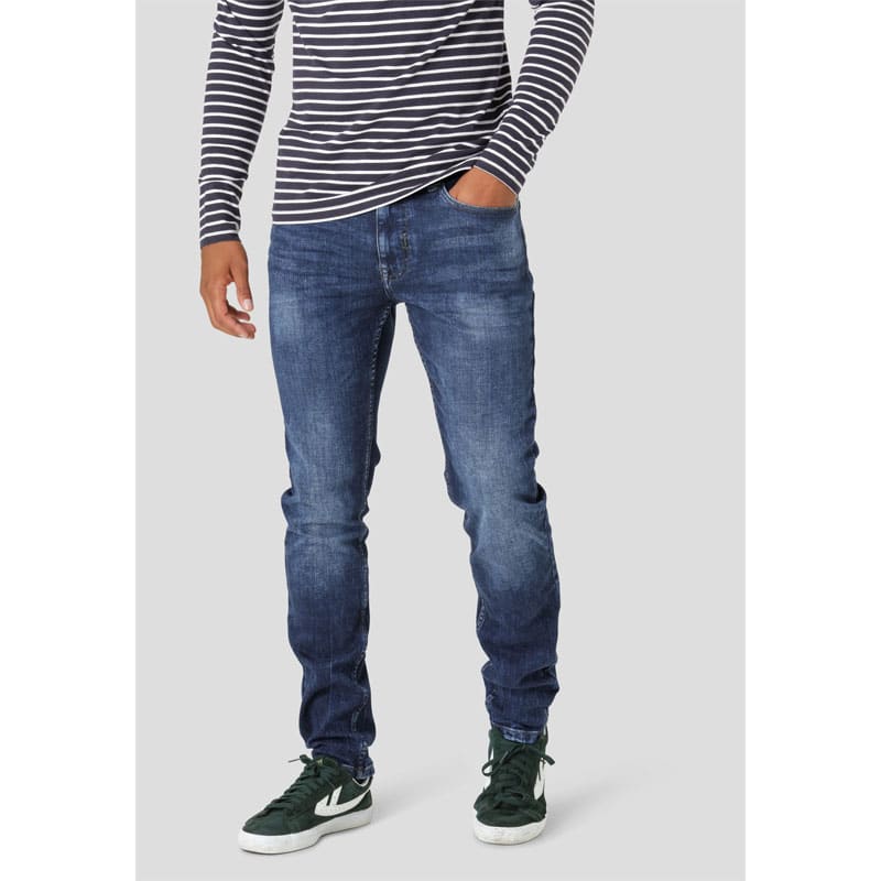 Παντελόνι jean ελαστικό slim με λίγο ξέβαμμα Marcus cutler-2168