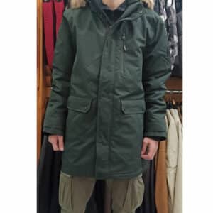 BIG ΜΠΟΥΦΑΝ ΠΑΡΚΑ ΜΕ ΚΟΥΚΟΥΛΑ DOUBLE MJK-175A FOREST GREEN