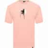 T-shirt κ/μ στάμπα Double TS-023 pink