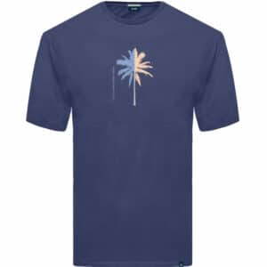 XXL T-shirt κ/μ με στάμπα ΜΕΓΑΛΑ ΜΕΓΕΘΗ Double TS-023A dk. blue