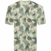T-shirt κ/μ fashion all over print Double TS-041 mint