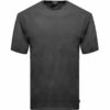XXL T-shirt κ/μ μονόχρωμο ΜΕΓΑΛΑ ΜΕΓΕΘΗ Double TS-245A black