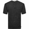 Henley (polo shirt χωρίς γιακά) κ/μ 3 κουμπιά Double TS-246 black