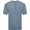 Henley (polo shirt χωρίς γιακά) κ/μ 3 κουμπιά Double TS-246 light blue