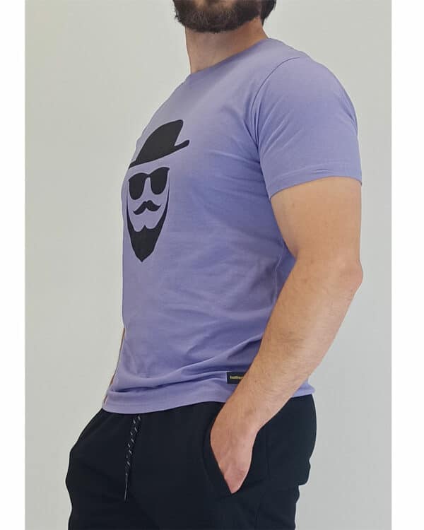 T-shirt κ/μ στάμπα Battery 21231146 purple
