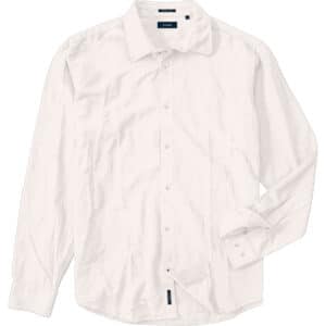 Πουκάμισο shirt linen long sleeve Double GS-589 off white
