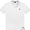 Polo all over print Double PS-316S white