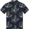 Polo flama all over print Double PS-317S navy