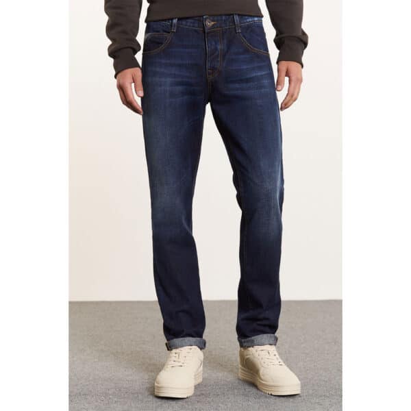 Παντελόνι jean σκούρο με λίγο ξέβαμμα Edward FABIANO-68