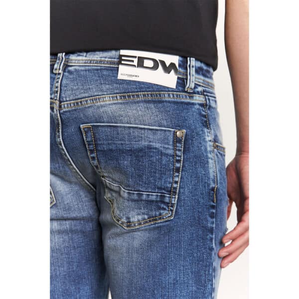 Παντελόνι jean με φθορές slim Edward FADEY-JT