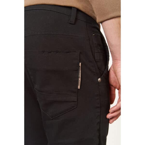 Παντελόνι jean με φθορές Edward LAINEY-RND Μαύρο