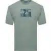 T-shirt κ/μ στάμπα Double TS-2009 mint