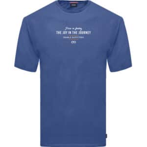 T-shirt κ/μ στάμπα Double TS-2010 sky blue