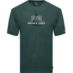 T-shirt κ/μ στάμπα Double TS-2014 forest green